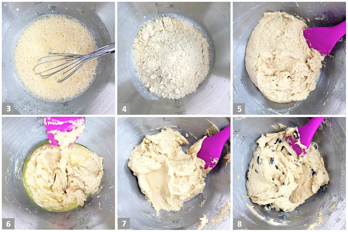 High protein keto sweet bread recipe step by step.