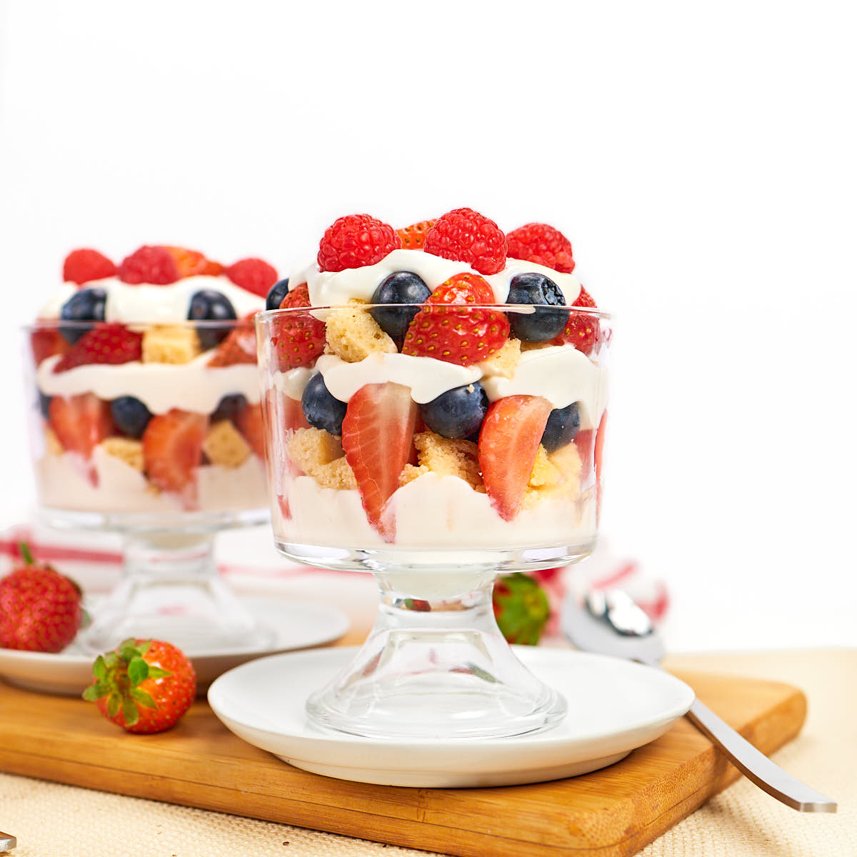 Greek Yogurt Berry Trifle « LikeHotKeto