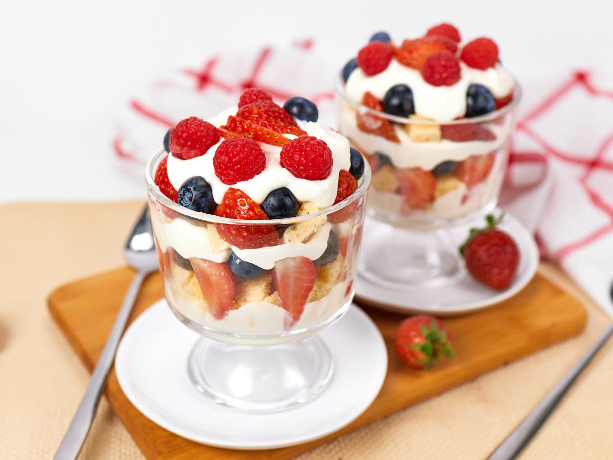 Greek Yogurt Berry Trifle « LikeHotKeto